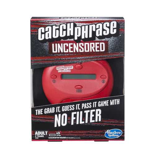 Hasbro Gaming Catch Phrase Uncensored Game