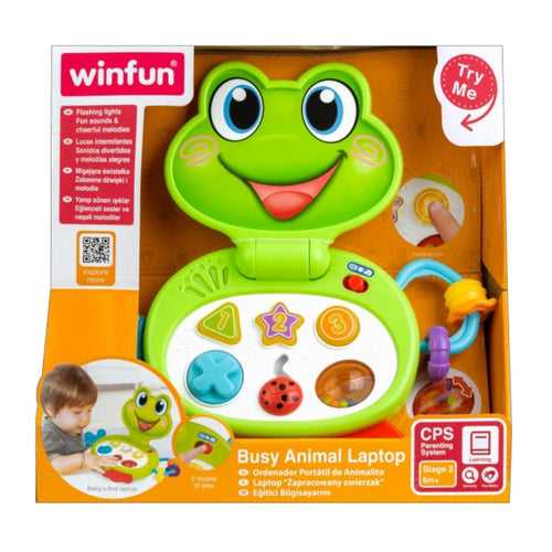 Winfun Busy Animal Laptop - Froggy