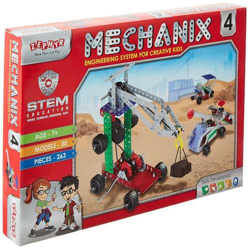 Zephyr Mechanix-4 Construction Set (263 Pieces)