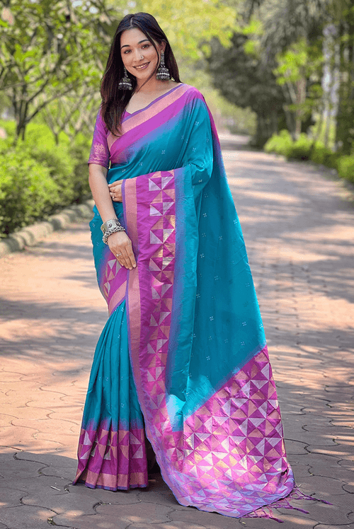 Kriva - Blue (SAREE)