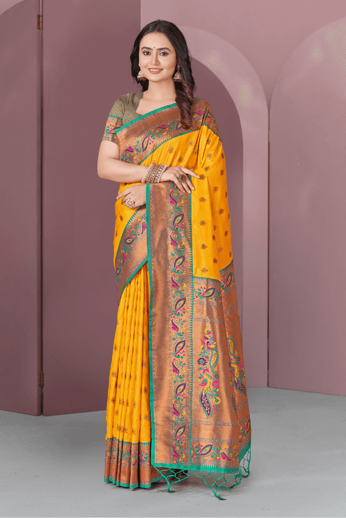 Reshmi - Yellow (SAREE)