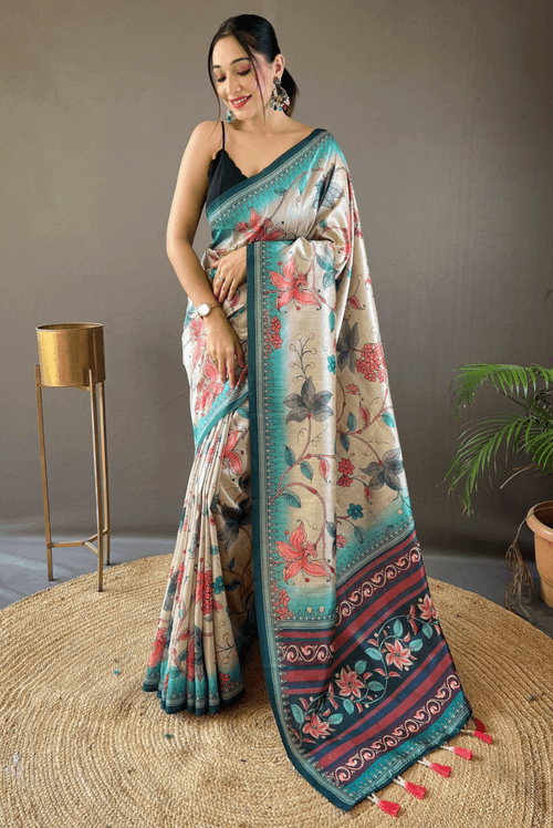 Anjani - Turquoise (SAREE)