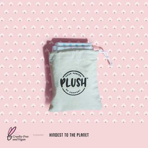 Plush Cotton Pouch