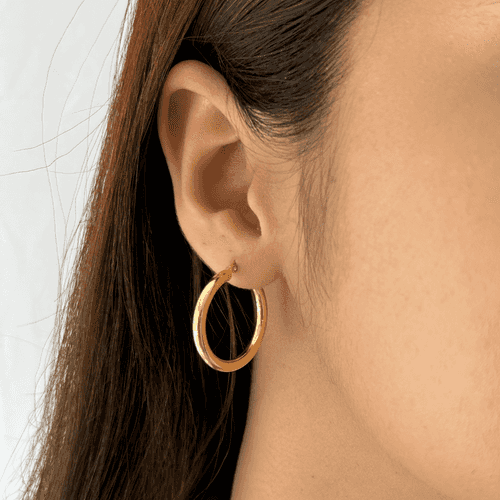 Midi Chunky Hoops