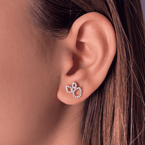 Tri Leaf Studs