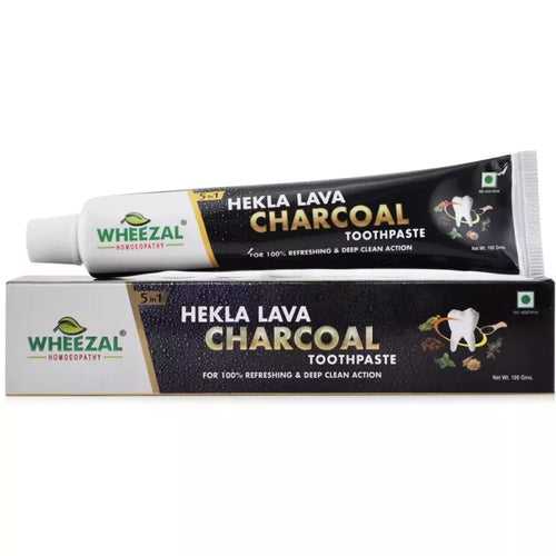 Wheezal Hekla Lava Charcoal Toothpaste