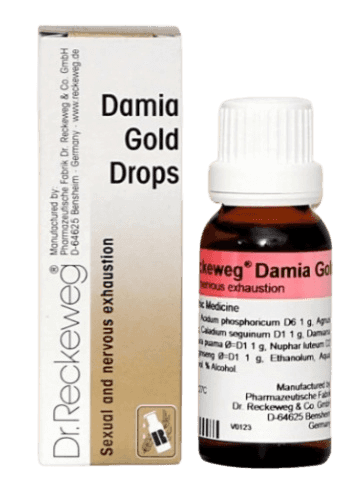 Dr Reckeweg Damia Gold Drops (22ml)