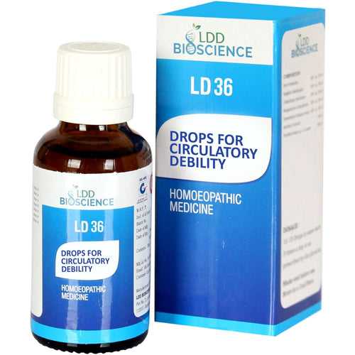 LD 36 Circulatoty Debility Drop LDD Bioscience