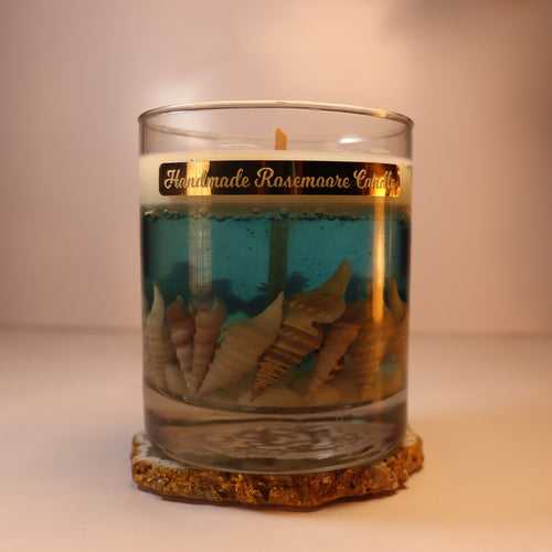 Rosemoore Sea Shell Scented Gel Candle