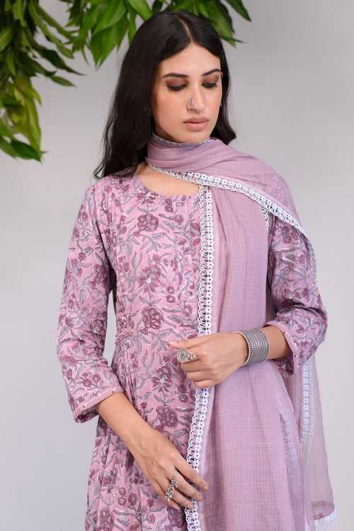 Purple Sky Kurta