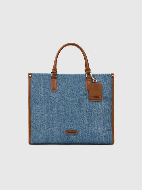 Denice Denim Tote Bag