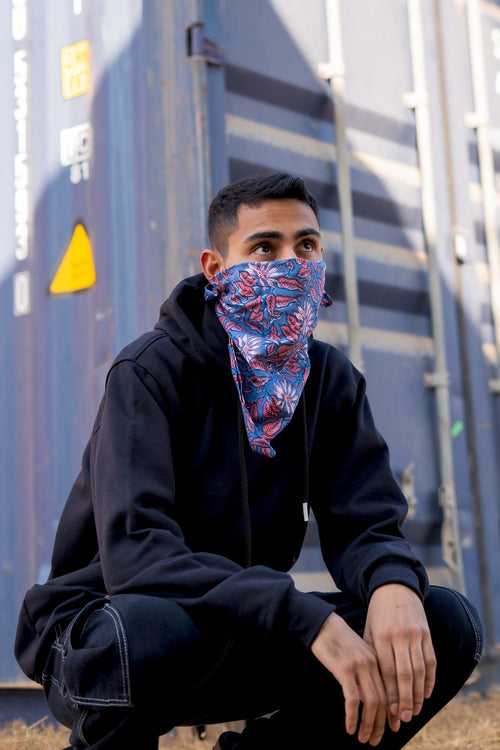 Resin Blue Bandana