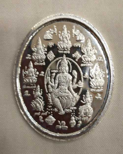 Ashtalakshmi Silver Coin