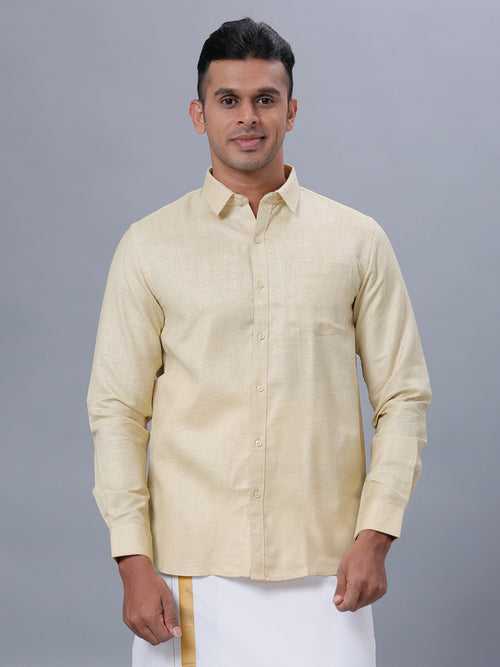 Mens Formal Shirt Full Sleeves Sandal T7 CG6