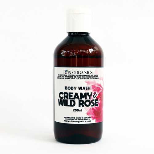 Creamy & Wild Rose Body Wash