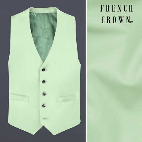 Pixie Green Solid Waistcoat