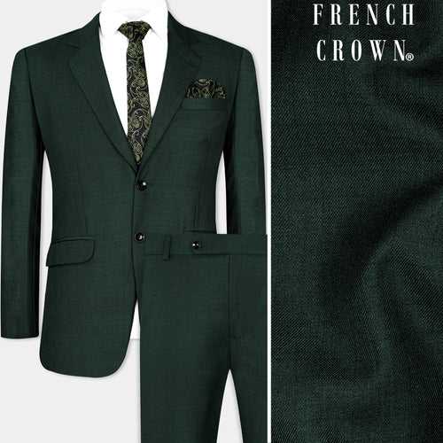 Gable Green Wool Rich Suit