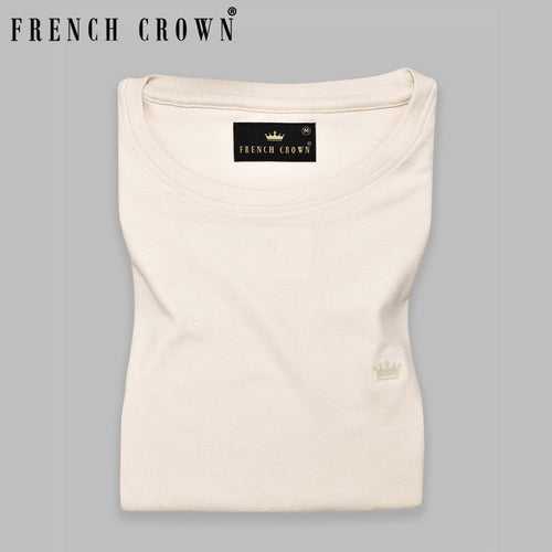 Pearl Cream Super Soft Organic Cotton T-shirts