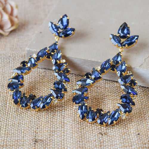 Tala Earrings (Blue)