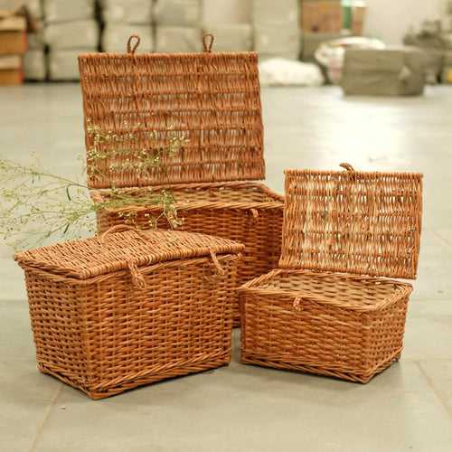 Wicker Treasure Chest