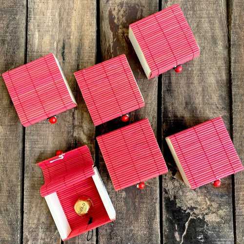 Ruby Red Gift Box, Set of 6
