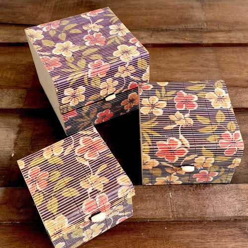 Hibiscus Gift Box, Set of 3