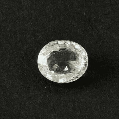 White Topaz (Safed Pukhraj) - 5.95 cts