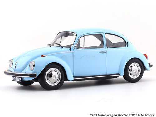 1973 Volkswagen Beetle 1303 Blue 1:18 Norev diecast Scale Model collectible