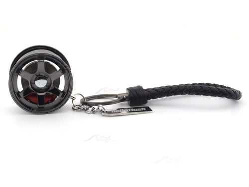 Car Rim Premium Metal keyring / keychain