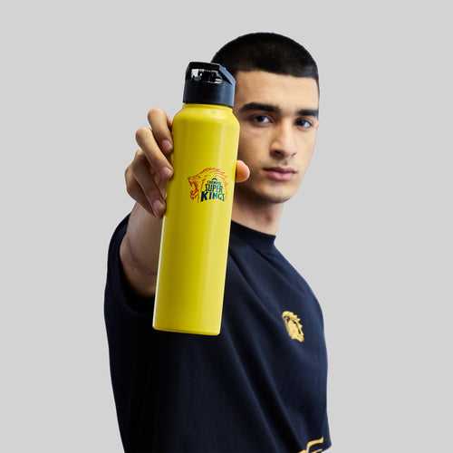 Official CSK Merch - Yellow Ranger Bottle