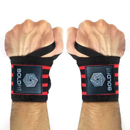 Boldfit Wrist Supporter for Gym- 4strip New