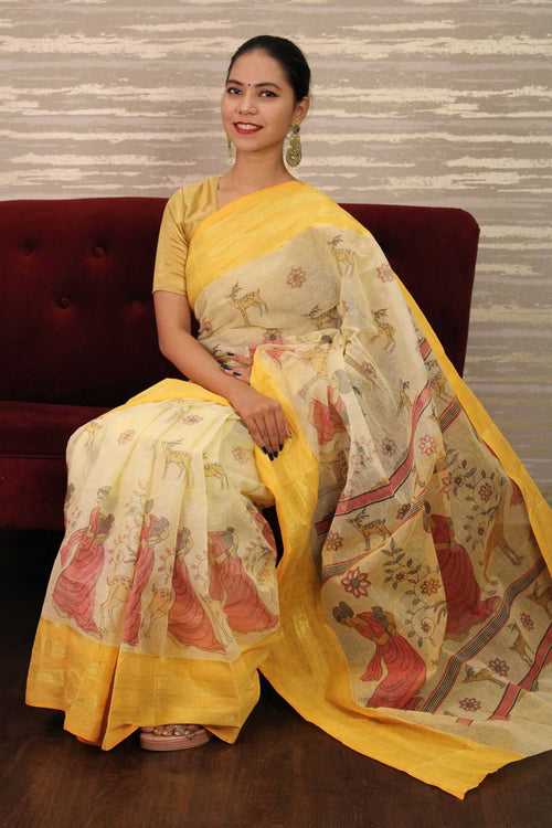 Shakuntala design bengal tant cotton wrap in 1 minute saree