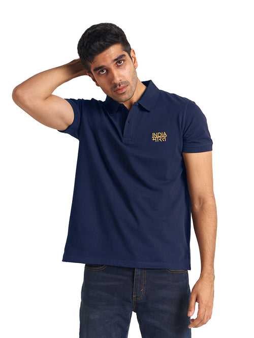 Bharat-India Polo Shirt - Navy