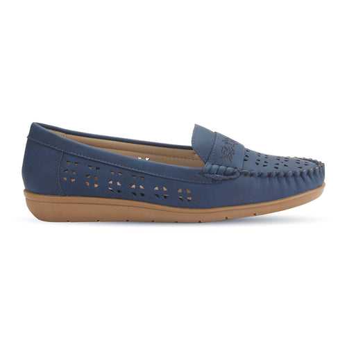 Quinn hollow perforated casual loafer