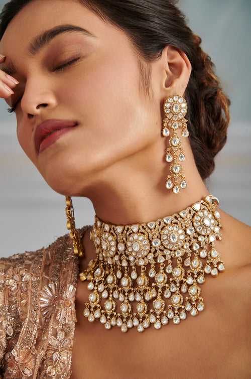 Aadarsha Victorian Necklace Set