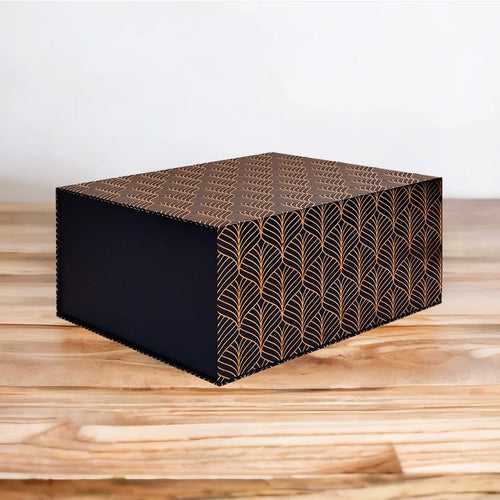 Multipurpose Decorative Cardboard Gift Box (Medium Size, Blue)