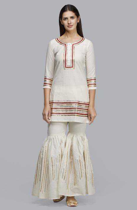 Off-White Barcode Gharara