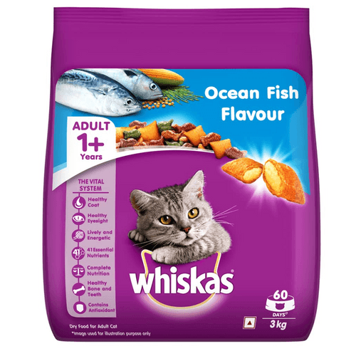 Whiskas Adult Ocean Fish 1+ Adult