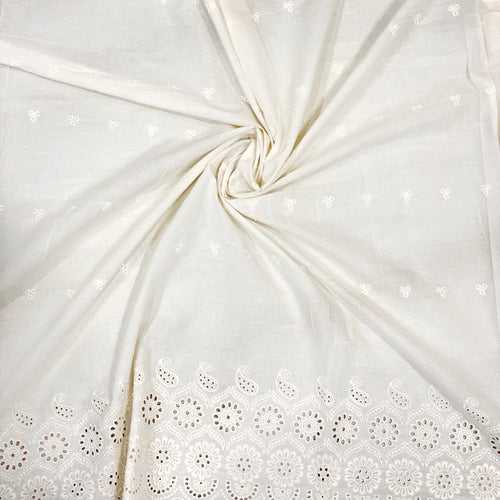 Dyeable Elegant Hakoba Cotton Fabric