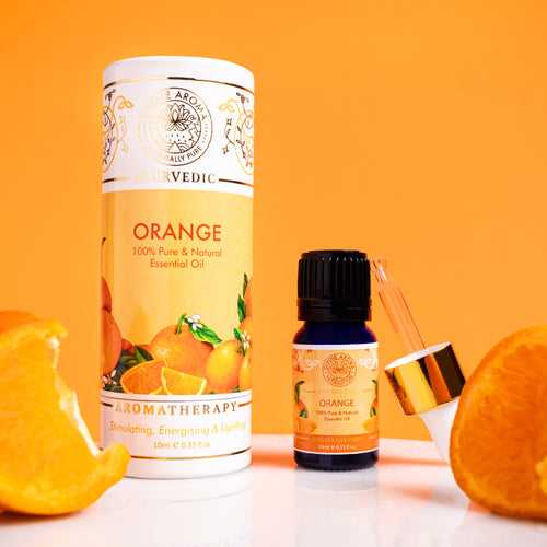 Orange (Sweet) |  For Dull Skin, Hair, energising properties, odour elimination