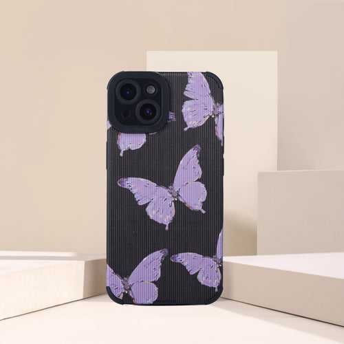 Purple Butterfly iPhone Case