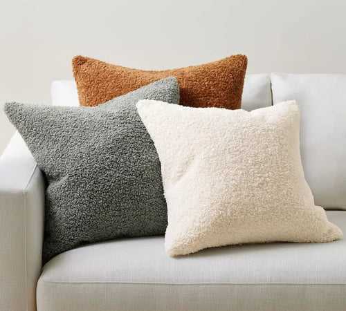 Teddy Velour Cushion Cover