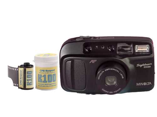 Sightseer B&W Starter Kit - 1 Film Roll & 1 Camera