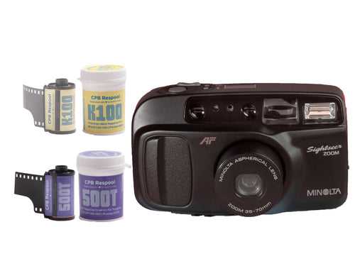 Sightseer Holiday Kit - 2 Film Rolls & 1 Camera