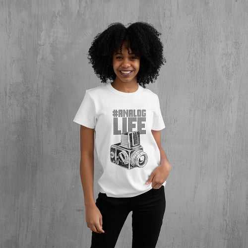 Analog Life T-Shirt | Women | White
