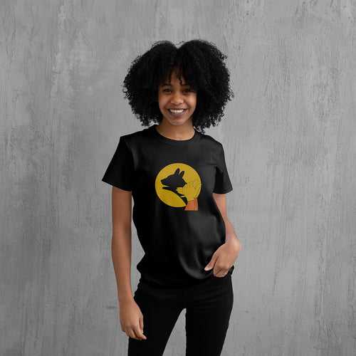 Shadow the Dog T-Shirt | Women | Black