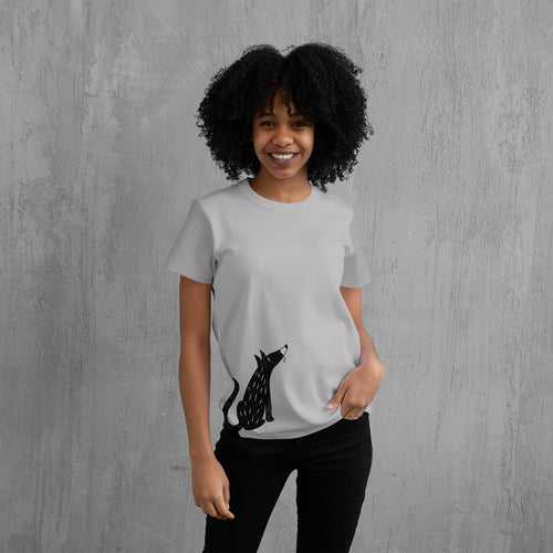 Leica the Dog T-Shirt | Women | Grey