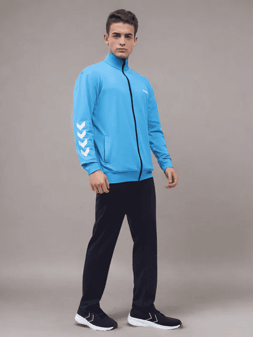 Promo Men's Blue Poly All Weather Tracksuit