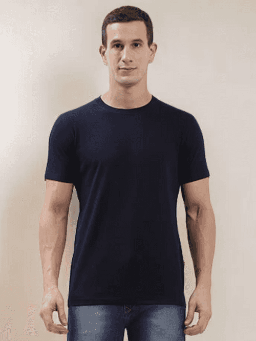 Cam Men's Navy Blue T-shirt
