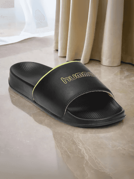 hummel TRINO MEN SLIDERS Comfortable Cushioned Sole Arch Support Durable Lightweight Flexible Trendy Style Flip flops and Slippers Slides for Men Daily use Chappal